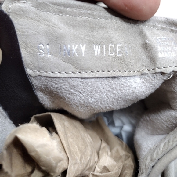 Miz Mooz Slinky Wide Leather Side Zip Ankle Boots Gray Size EU 41 Or US 9.5/10 - Picture 8 of 10